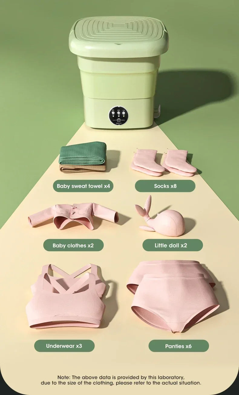 Grafty™ Folding Mini Washing Machine