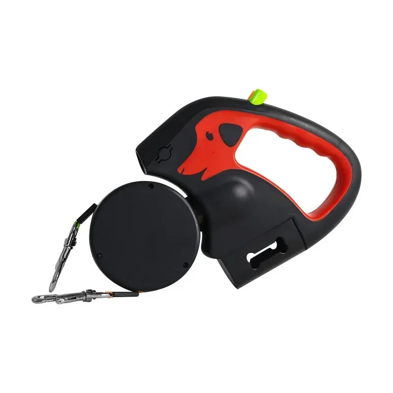 Grafty™ Dual Retractable Dog Leash