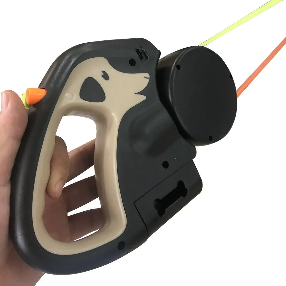 Grafty™ Dual Retractable Dog Leash