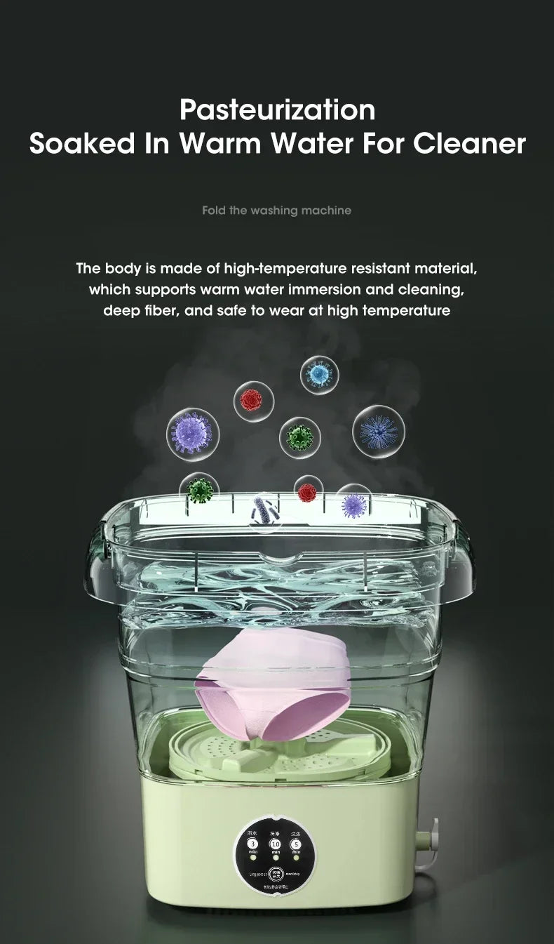 Grafty™ Folding Mini Washing Machine