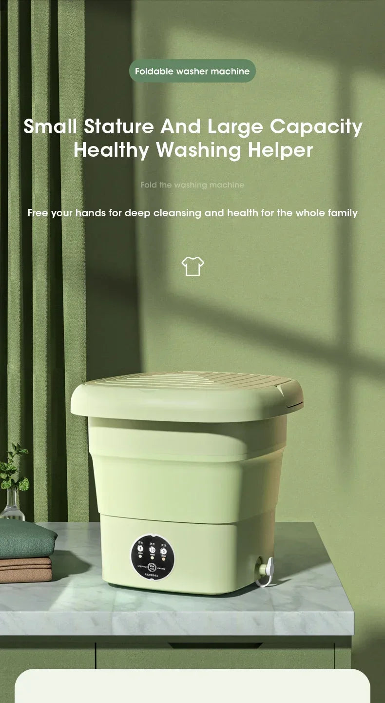 Grafty™ Folding Mini Washing Machine