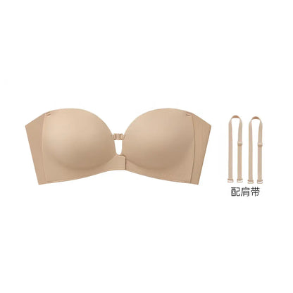 Women’s Strapless Bras – Dual Front-Buckle Design