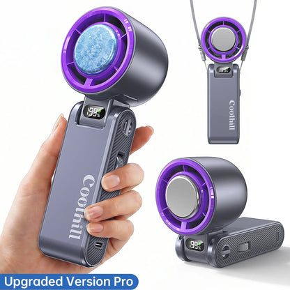 Portable Handheld Fan with Metal Front Plate – Turbo Airflow