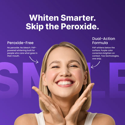 Purple Teeth Whitening Strips