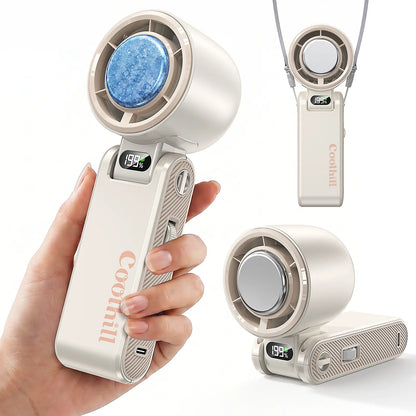 Portable Handheld Fan with Metal Front Plate – Turbo Airflow
