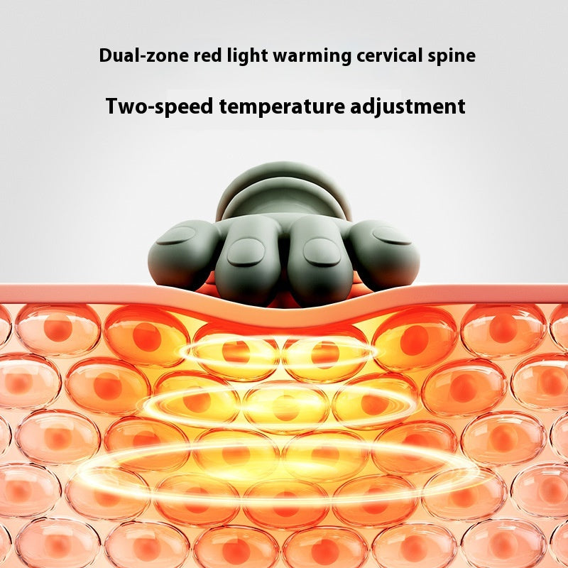 Electric Wireless Neck & Shoulder Muscle Massager - Back Kneading Massage Shawl for Pain Relief and Relaxation