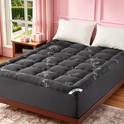 Cooling Mattress Topper for Back Pain Relief