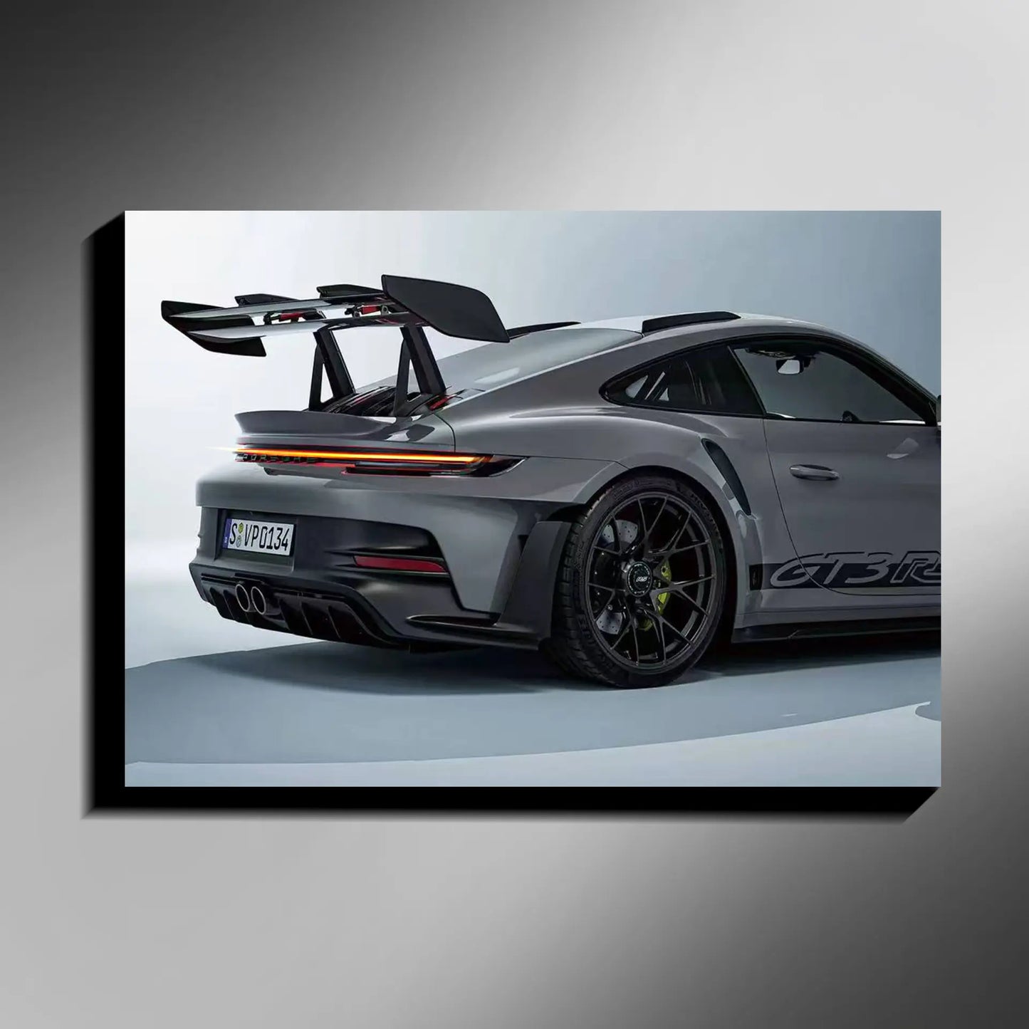 IllumiCar LED Car Poster with Customizable Light Modes