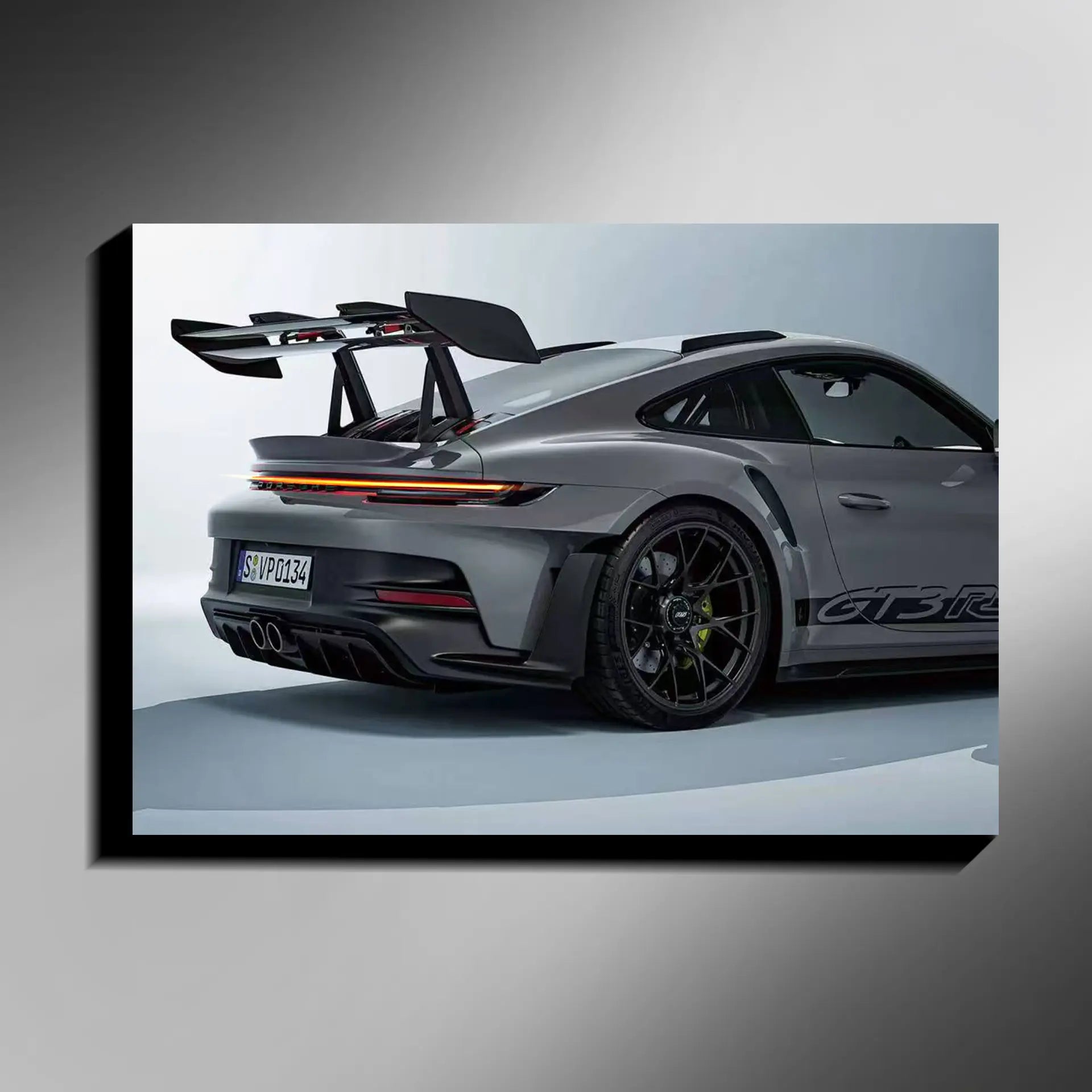 IllumiCar LED Car Poster with Customizable Light Modes