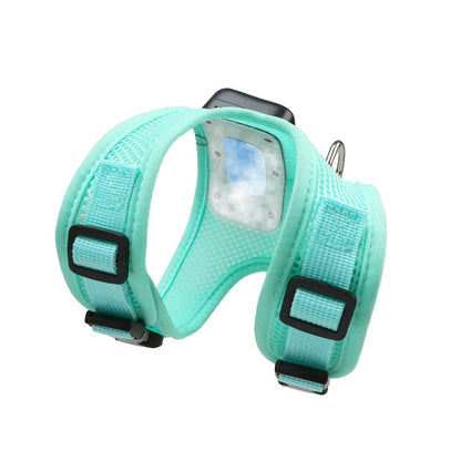 Pet Dog Vest Harness with Chest Strap – Breathable, Cooling Air Conditioner-Integrated Pet Product for Comfort and Safety