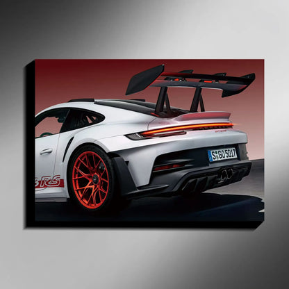 IllumiCar LED Car Poster with Customizable Light Modes