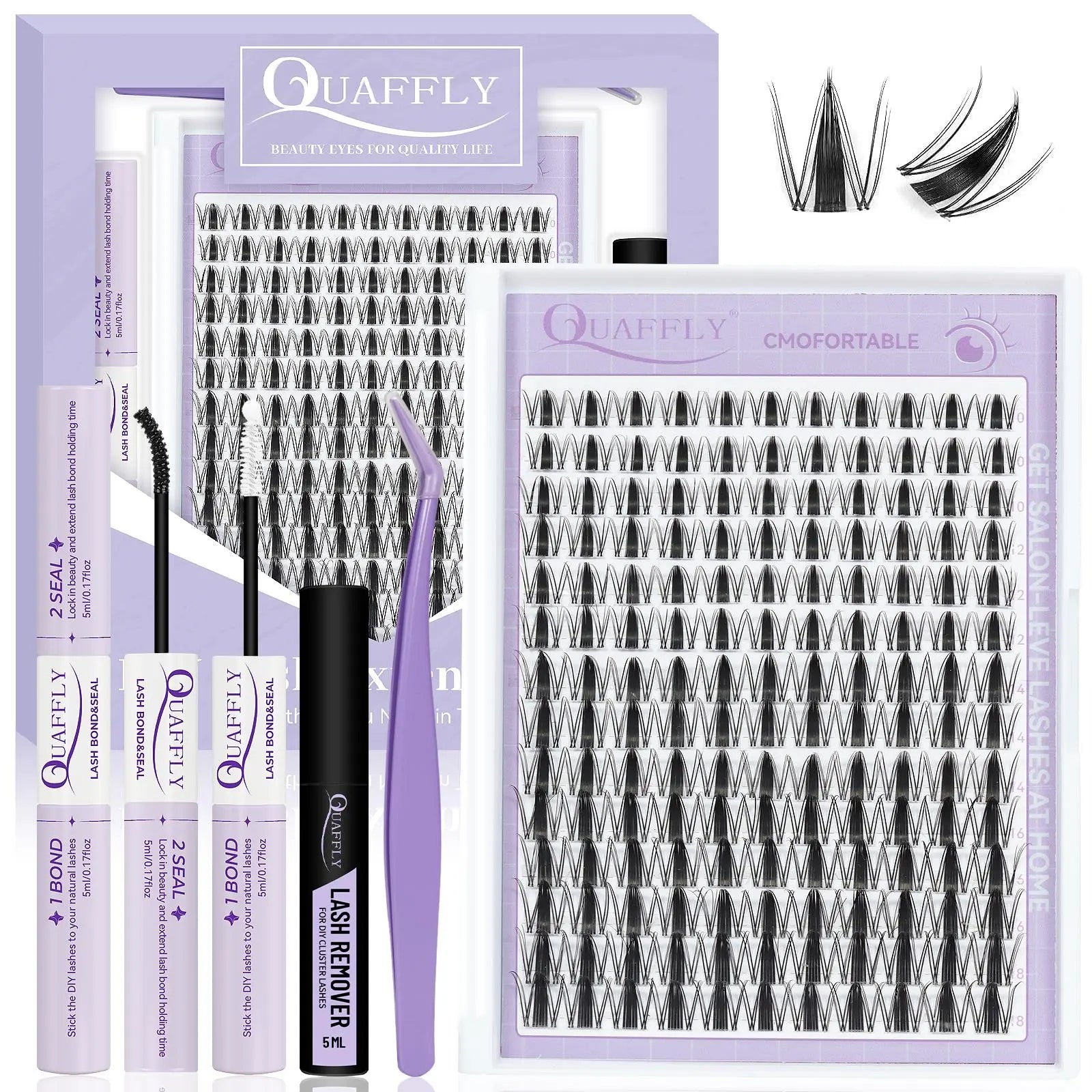 Fairy Lash Clusters Kit – DIY Eyelash Extensions Set