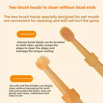 Silicone Pet Toothbrus