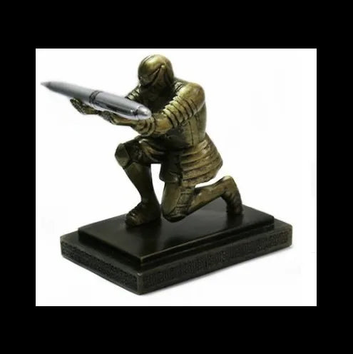 Medieval Armor Knight Desk Organizer & Stationery Stand