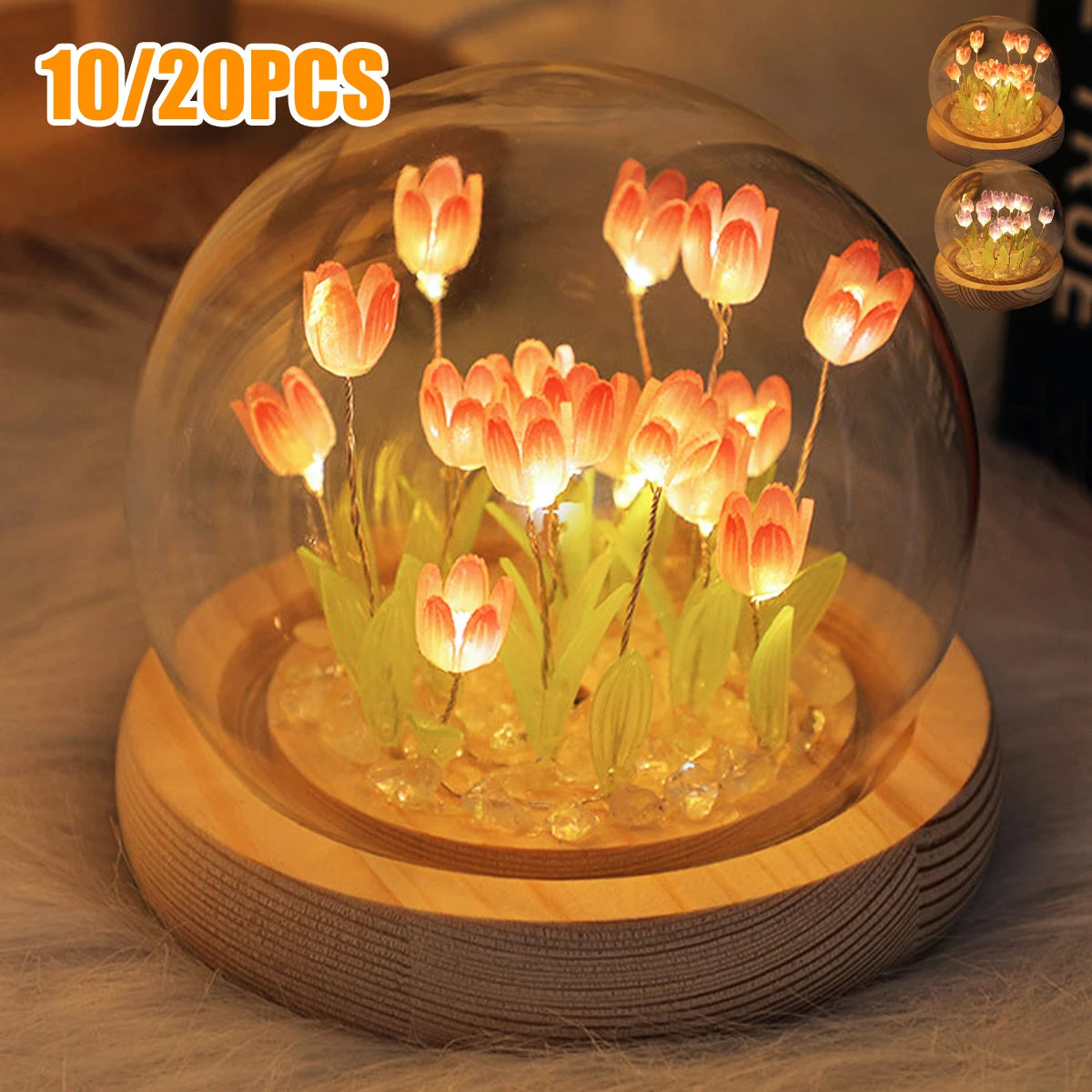 DIY Tulip Night Light