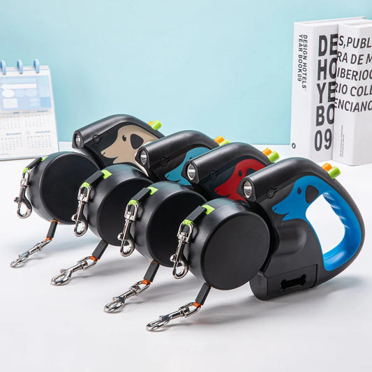 Grafty™ Dual Retractable Dog Leash