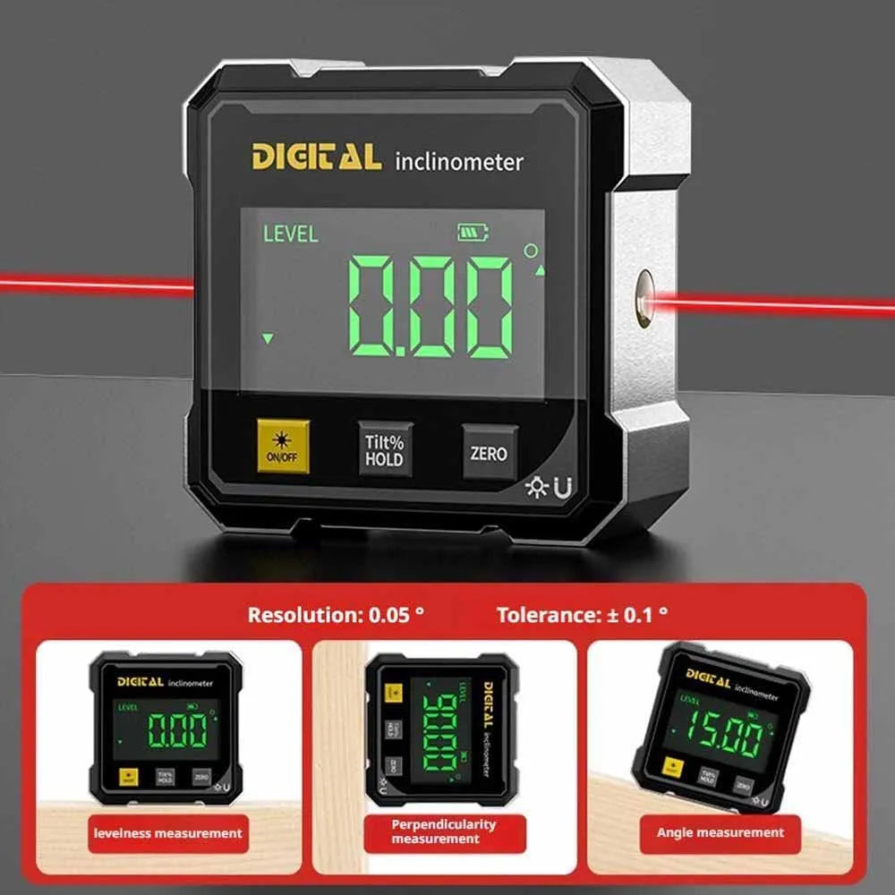 Grafty™ Magnetic Digital Angle Gauge