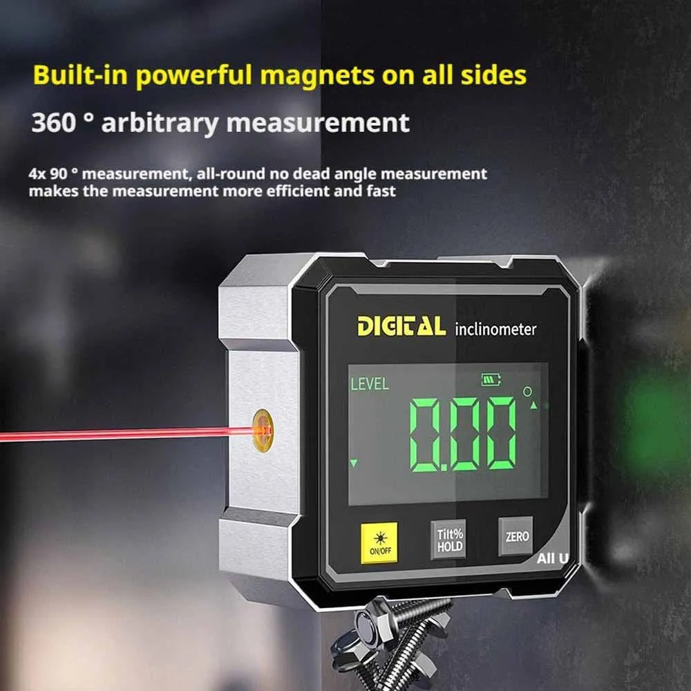 Grafty™ Magnetic Digital Angle Gauge