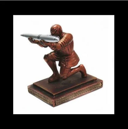 Medieval Armor Knight Desk Organizer & Stationery Stand