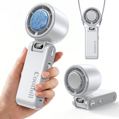 Portable Handheld Fan with Metal Front Plate – Turbo Airflow