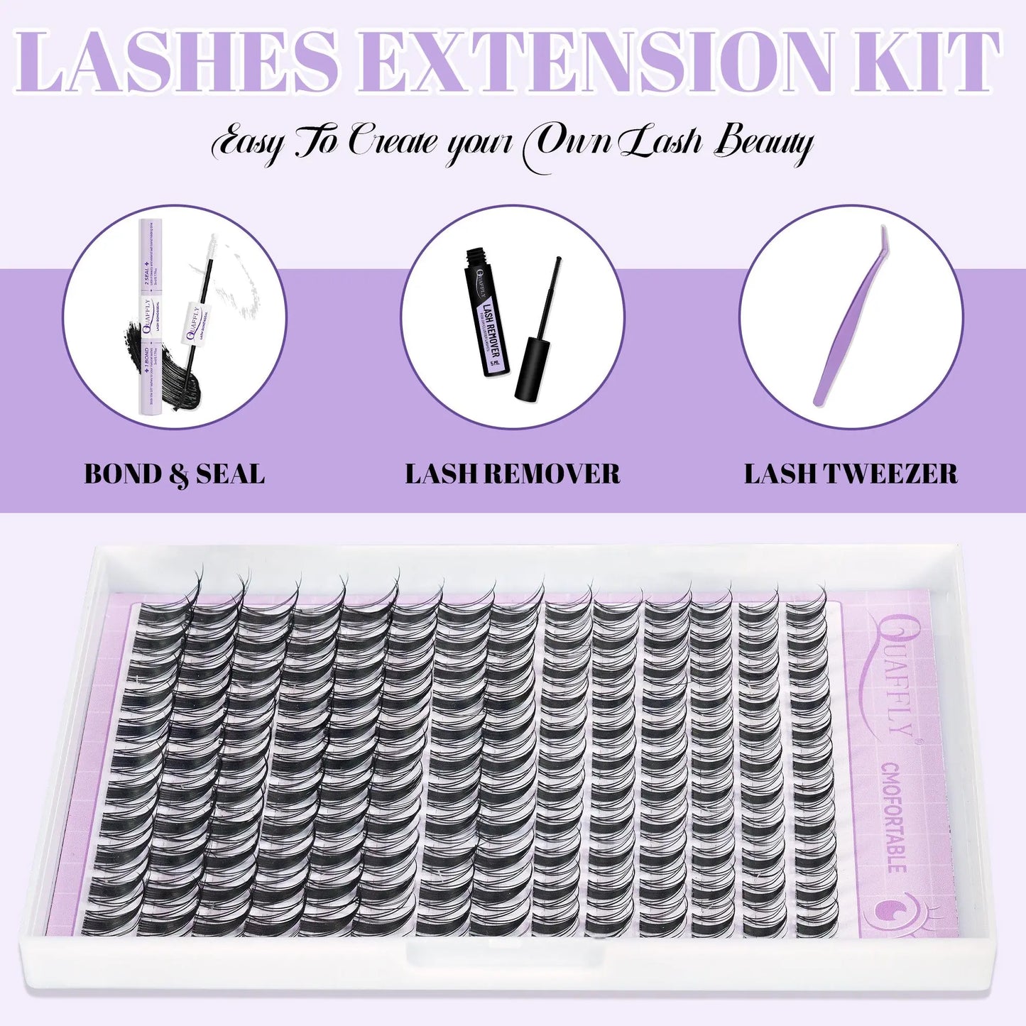 Fairy Lash Clusters Kit – DIY Eyelash Extensions Set