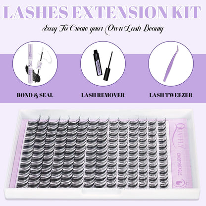 Fairy Lash Clusters Kit – DIY Eyelash Extensions Set