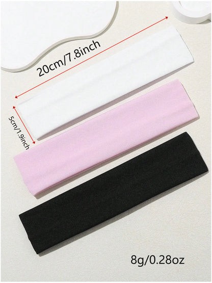 Women's Multi-Color Sports Training Headbands