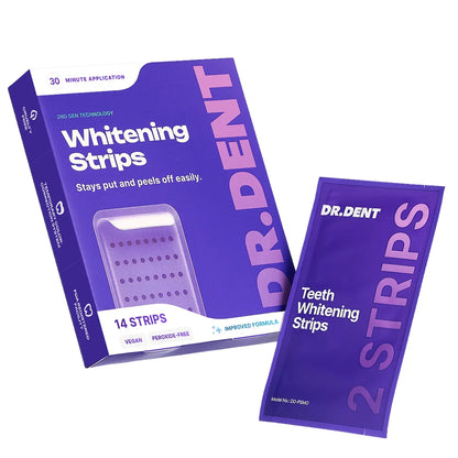 Purple Teeth Whitening Strips