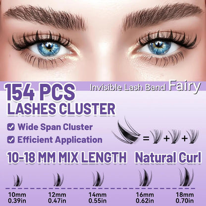 Fairy Lash Clusters Kit – DIY Eyelash Extensions Set