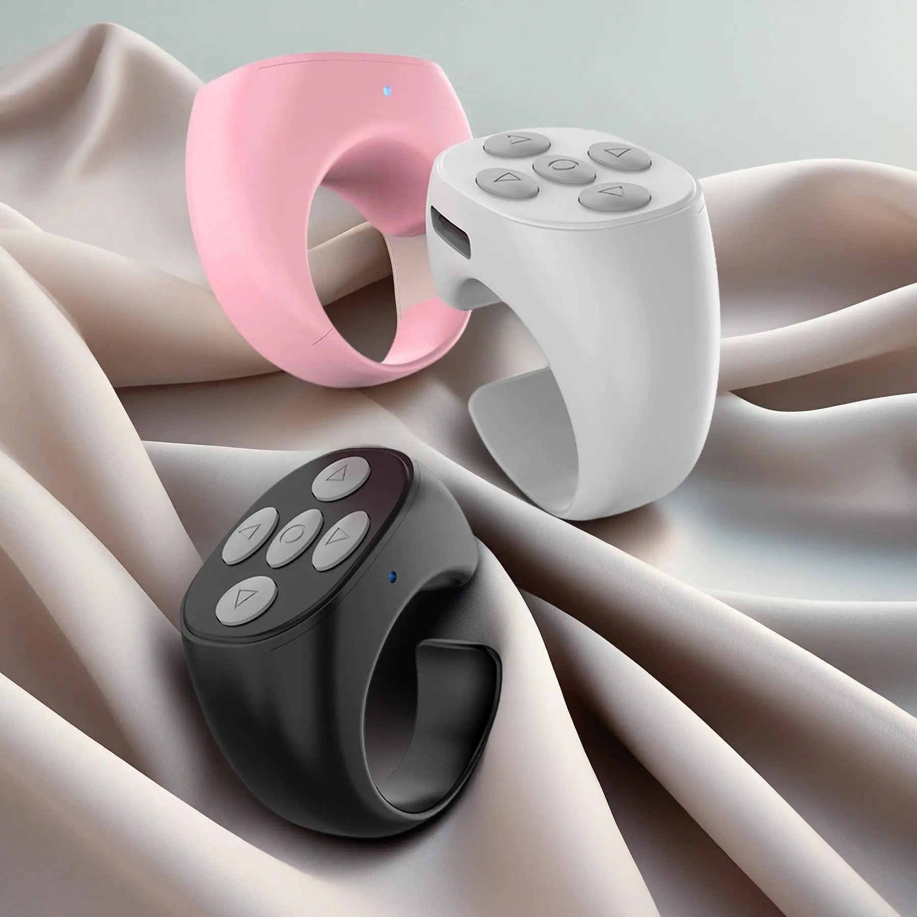 Wireless Remote Control Ring – Bluetooth Selfie & Video Controller