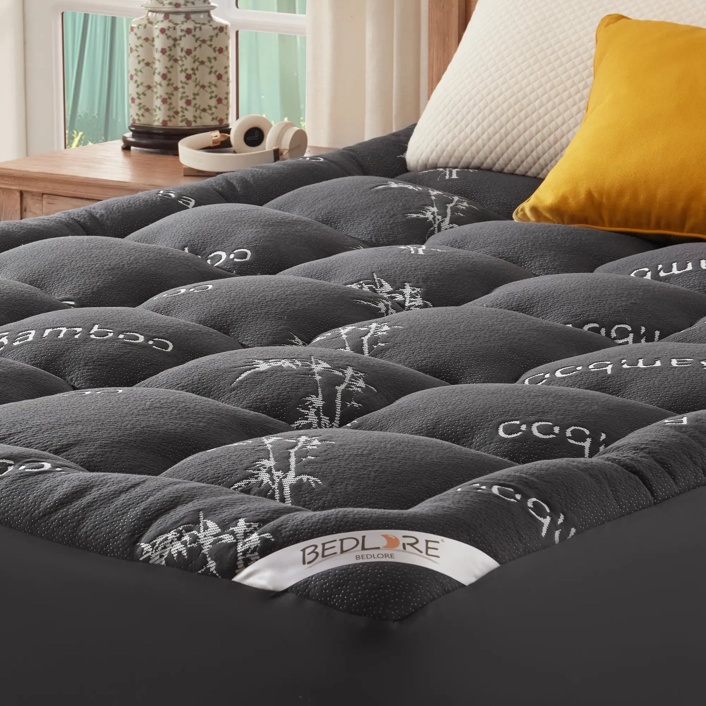 Cooling Mattress Topper for Back Pain Relief